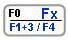 Fx F0 F1+3 F4