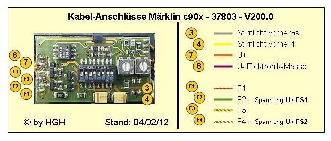37803 6090x 701-22A dec o kabel-anschluesse