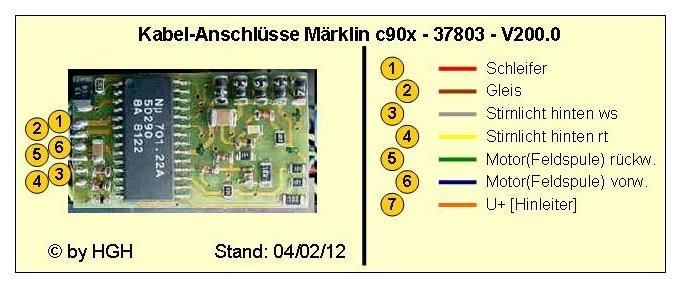 37803 6090x 701-22A dec u kabel-anschluesse